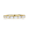 1.25ct Baguette Cut Diamond Eternity Band in 18k Yellow Gold