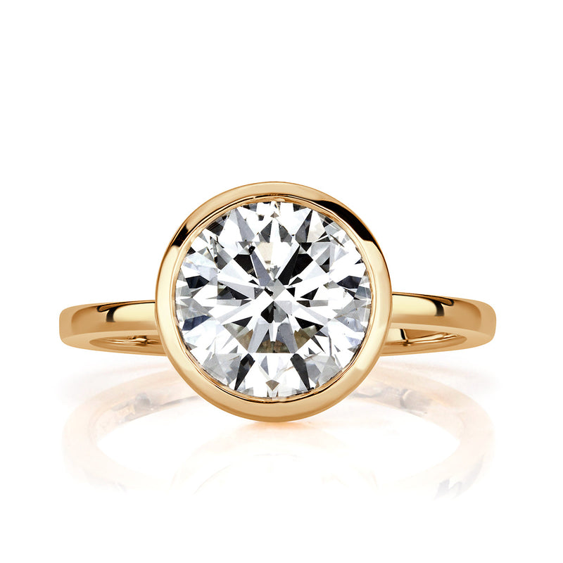 Bezel Engagement Ring