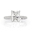3.17ct Radiant Cut Diamond Engagement Ring