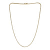 8.45ct Round Brilliant Cut Diamond Tennis Necklace in 14k Yellow Gold