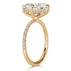 3.35ct Oval Cut Diamond Engagement Ring