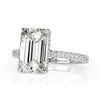 4.50ct Emerald Cut Diamond Engagement Ring