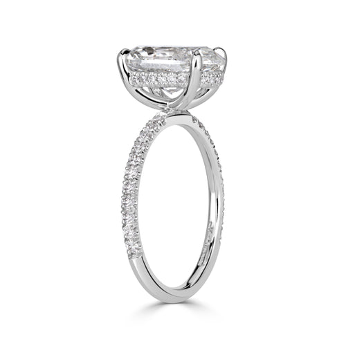 2.90ct Oval Cut Diamond Engagement Ring