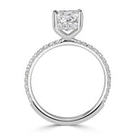 3.97ct Cushion Cut Diamond Engagement Ring