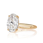3.12ct Oval Cut Diamond Engagement Ring