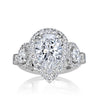 4.77ct Pear Shape Diamond Engagement Ring
