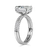 3.42ct Oval Cut Diamond Engagement Ring
