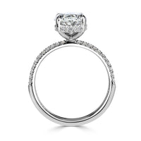 3.42ct Oval Cut Diamond Engagement Ring