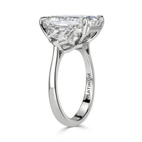 7.70ct Radiant Cut Diamond Engagement Ring