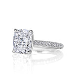 4.83ct Cushion Cut Diamond Engagement Ring