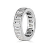 3.41ct Baguette Cut Diamond Eternity Band in Platinum