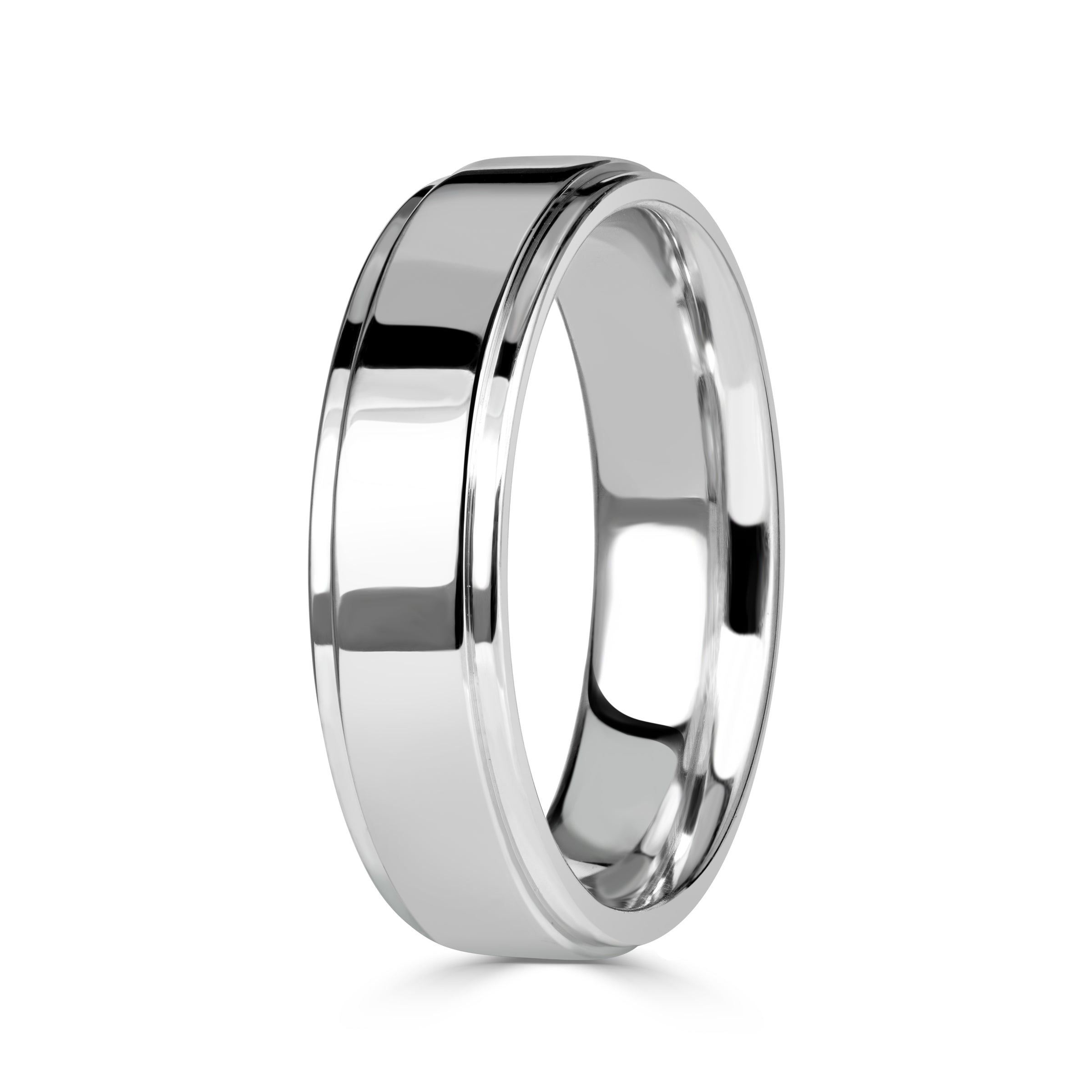 TT 6mm Stainless Steel Hope Dream Believe Wedding Band Ring Size - Foto 4