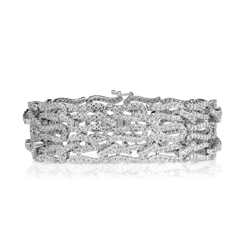11.50ct Round Brilliant Cut Diamond Bracelet