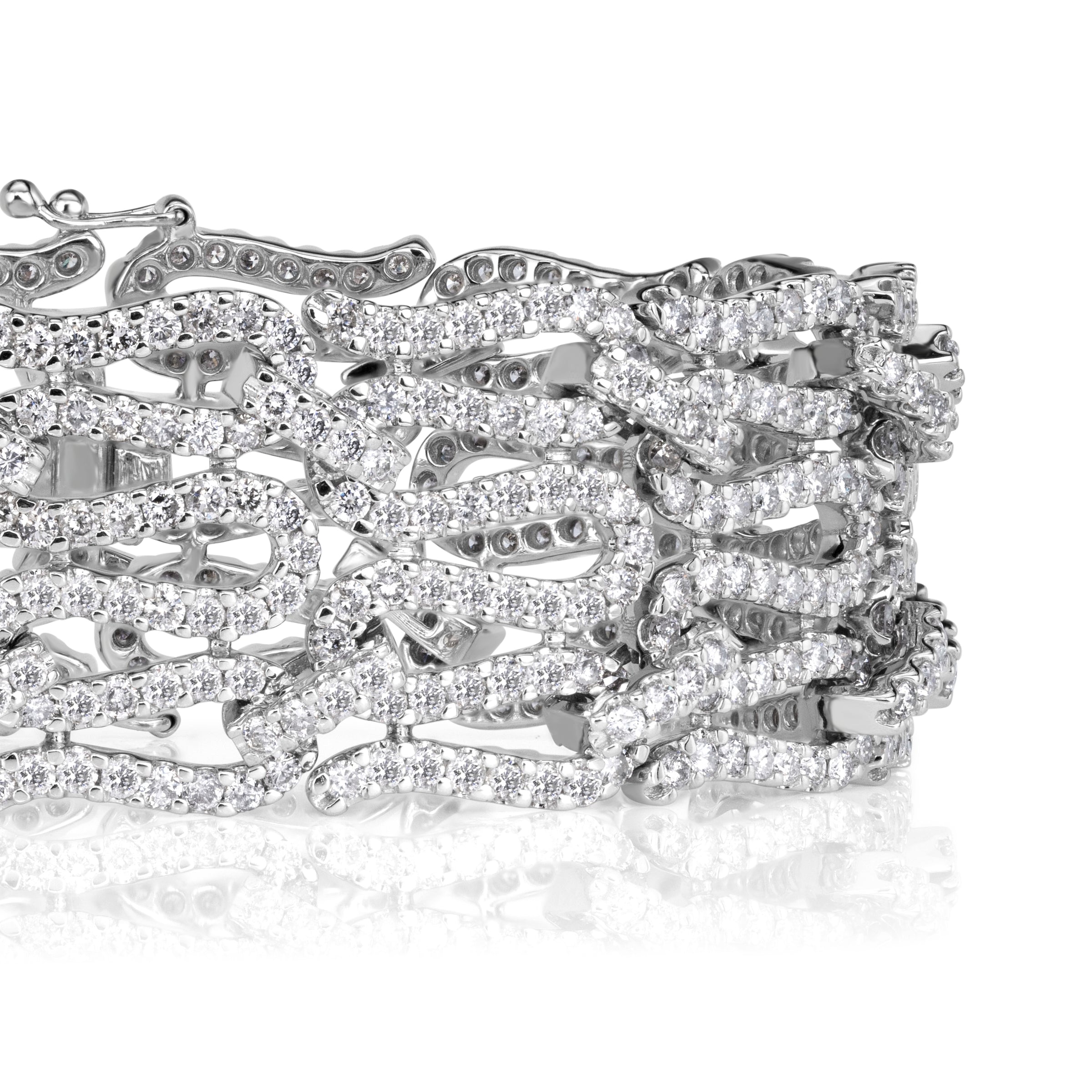 11.50ct Round Brilliant Cut Diamond Bracelet