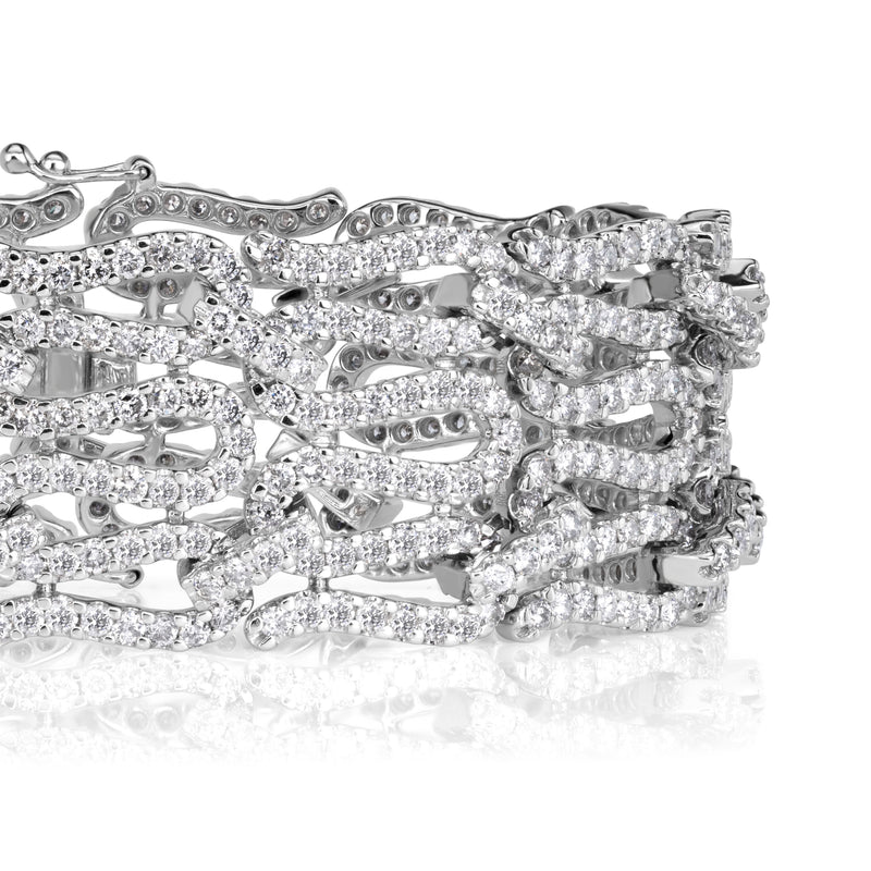 11.50ct Round Brilliant Cut Diamond Bracelet