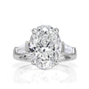 5.59ct Oval Cut Diamond Engagement Ring