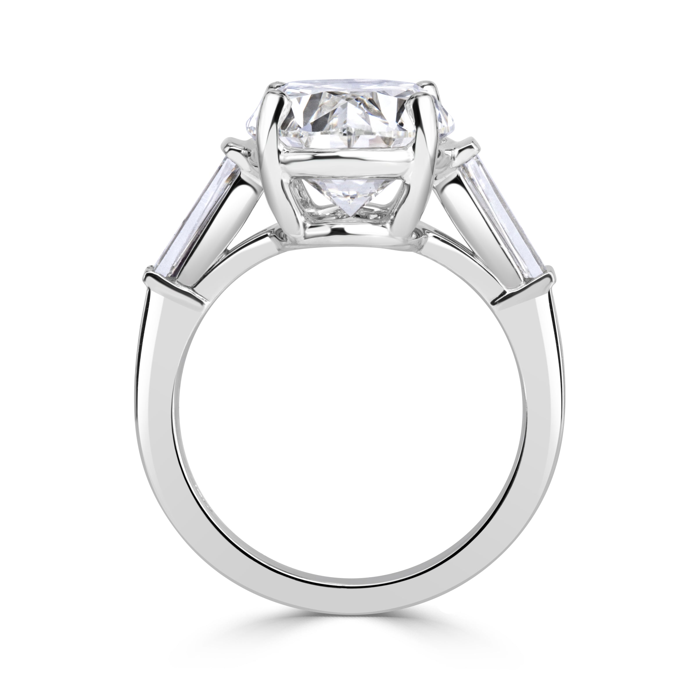 5.59ct Oval Cut Diamond Engagement Ring