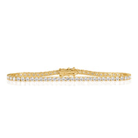 5.09ct Round Brilliant Cut Diamond Tennis Bracelet