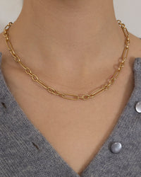 Mixed Link Chain Necklace