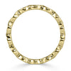 1.05ct Marquise Cut Diamond Bezel Set Eternity Band in 18k Yellow Gold
