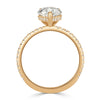 2.88ct Pear Shaped Diamond Engagement Ring