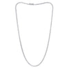 6.35ct Round Brilliant Cut Diamond Tennis Necklace in 18k White Gold
