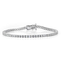 2.99ct Round Brilliant Cut Diamond Tennis Bracelet