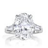 5.57ct Oval Cut Diamond Engagement Ring