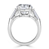 5.57ct Oval Cut Diamond Engagement Ring