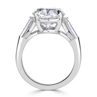 5.57ct Oval Cut Diamond Engagement Ring