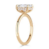 2.28ct Oval Cut Diamond Engagement Ring in 18k Yellow Gold