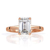 2.60ct Emerald Cut Diamond Engagement Ring