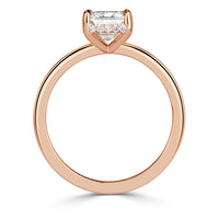 2.60ct Emerald Cut Diamond Engagement Ring