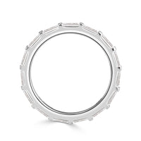 1.32ct Baguette Cut Diamond Wedding Band in Platinum