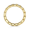 2.53ct Radiant Cut Diamond Bezel Set Eternity Band in 18K Yellow Gold