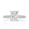 2.53ct Elongated Cushion Cut Diamond Engagement Ring