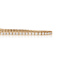 1.63 Round Brilliant Cut Diamond Tennis Bracelet in 14K Yellow Gold