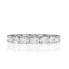 2.00ct Oval Cut Diamond East-West Eternity Band in Platinum