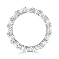 2.00ct Oval Cut Diamond East-West Eternity Band in Platinum