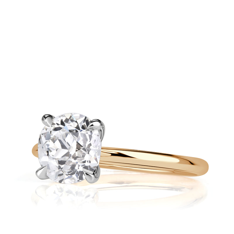 2.25ct Old European Cut Diamond Engagement Ring