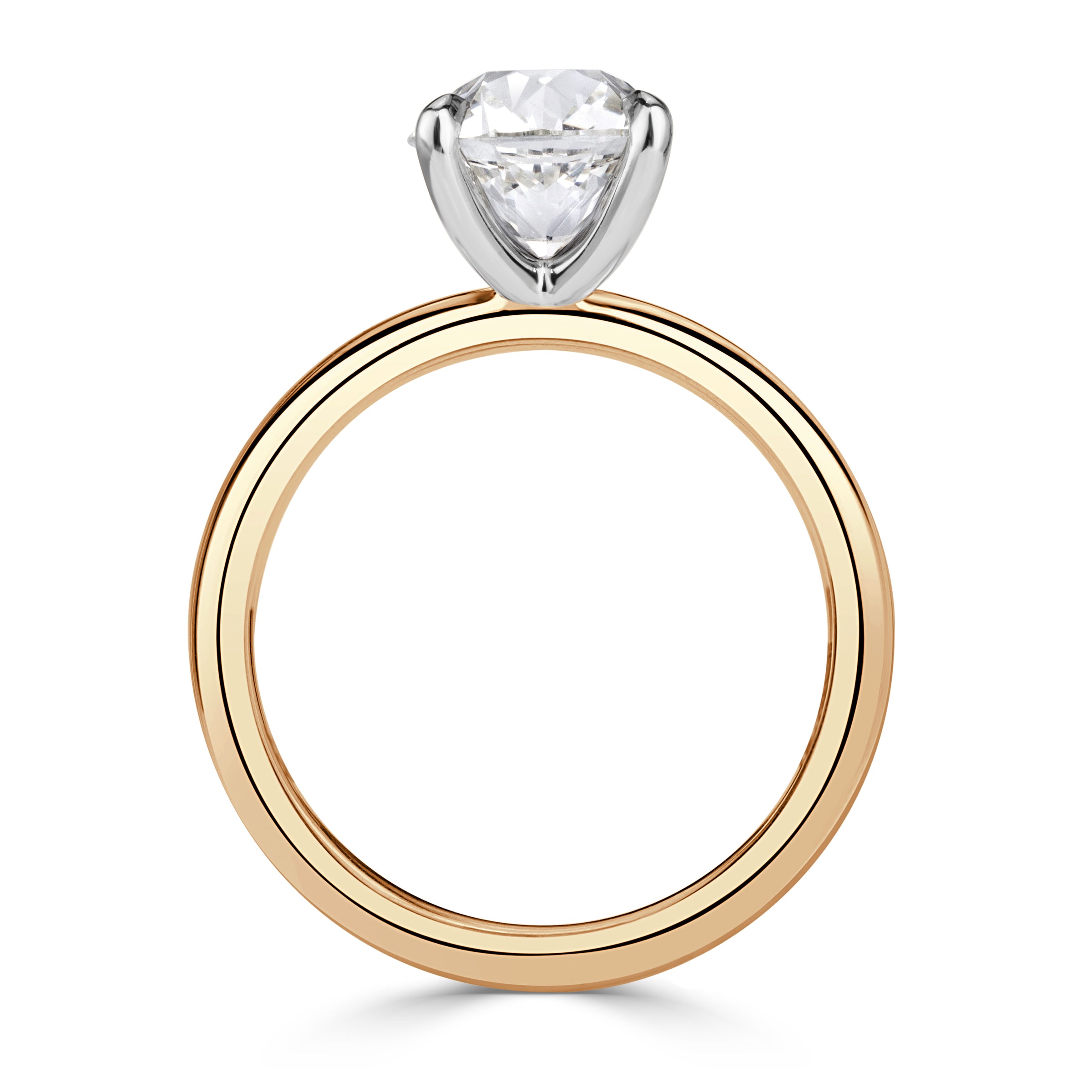 2.25ct Old European Cut Diamond Engagement Ring