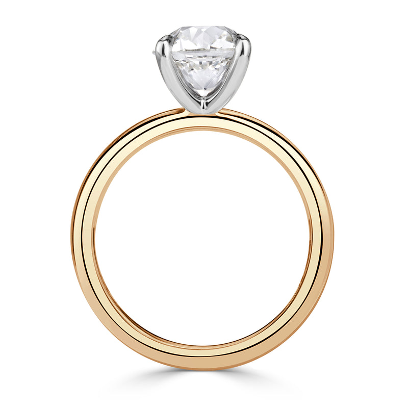 2.25ct Old European Cut Diamond Engagement Ring