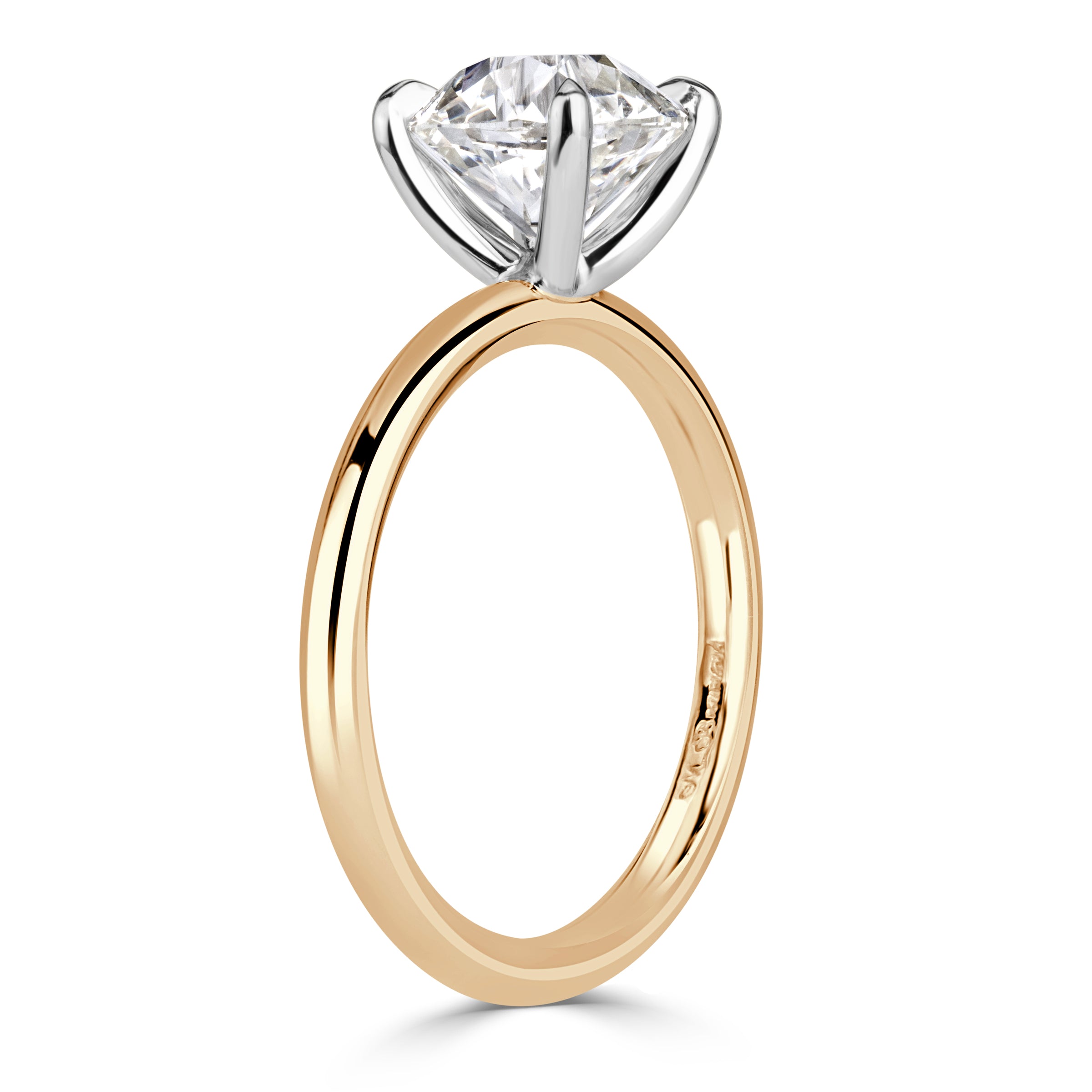 2.25ct Old European Cut Diamond Engagement Ring