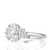 2.62ct Oval Cut Diamond Engagement Ring