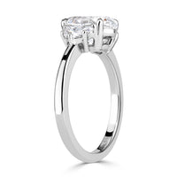 2.62ct Oval Cut Diamond Engagement Ring