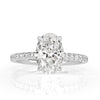 1.91ct Oval Cut Diamond Engagement Ring
