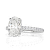 1.91ct Oval Cut Diamond Engagement Ring