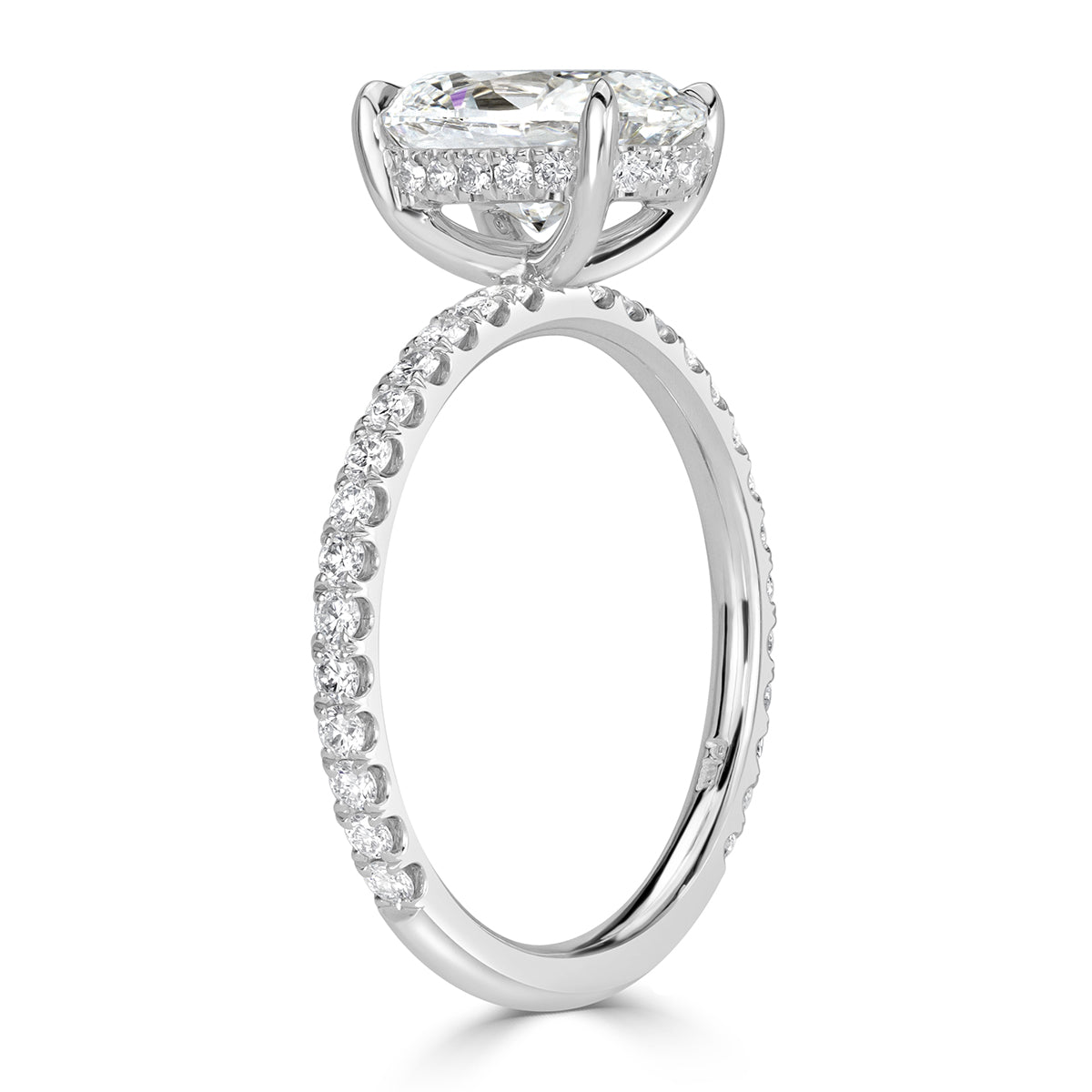 1.91ct Oval Cut Diamond Engagement Ring