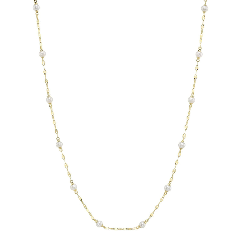 Pearl By the Yard Necklace
