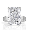 12.66ct Radiant Cut Lab Grown Diamond Engagement Ring